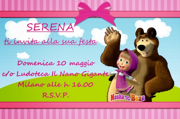 inviti primo compleanno masha e orso2 - Inviti Primo Compleanno Masha E Orso