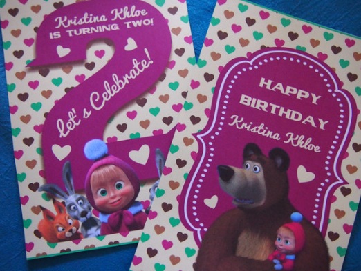 inviti primo compleanno masha e orso4 - Inviti Primo Compleanno Masha E Orso