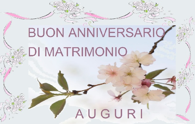 Buon Anniversario di Matrimonio - Cartoline  Anniversario Di Matrimonio