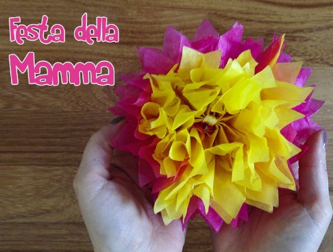 Come realizzare fiori di carta faidate per la Festa della Mamma - Fiore Fai Da Te Per La Festa Della Mamma