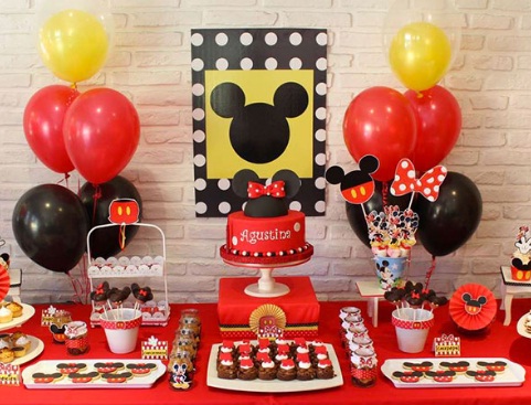 Idee per organizzare una festa a tema Topolino per bambini - Addobbi Per Feste Di Compleanno Bambini Topolino