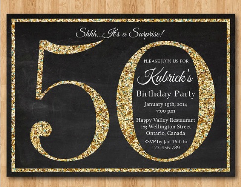 invito compleanno 50 anni - Invito Compleanno 50 Anni