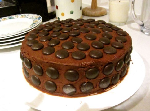 1 9 - Torta Di Compleanno Con Cioccolato