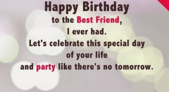 5 26 - Nice Birthday Wishes For Best Friend