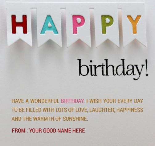 8 23 - Happy Birthday Wishes Cards With Name And Photo