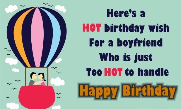 Happy Birthday Card Message For Boyfriend - Happy Birthday Card Message