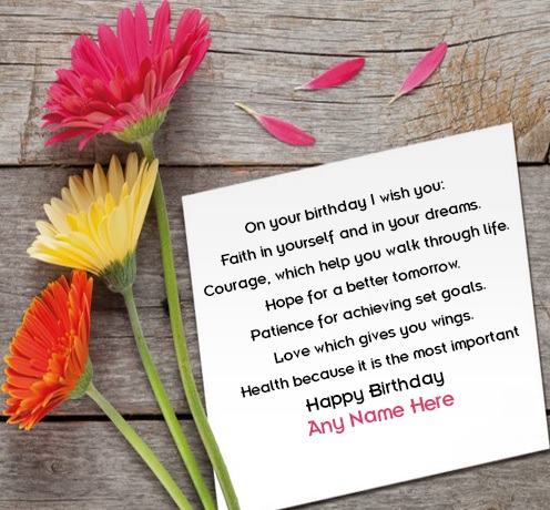 Happy Birthday Card Message - Happy Birthday Card Message