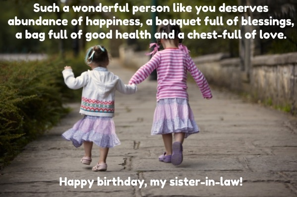 Happy Birthday Quotes Sister In Law - Happy Birthday Quotes Sister